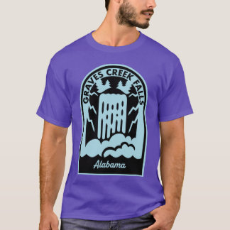 Graves Creek Falls Alabama T-Shirt
