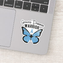 Graves Disease Warrior, Autoimmune Disease Sticker