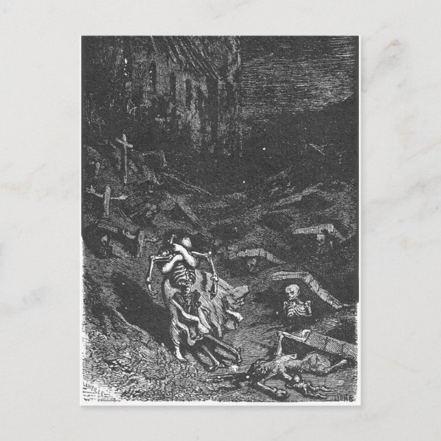 Graveyard Dead postcard (Front)