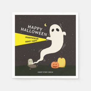 Graveyard Ghost Party Paper Napkins