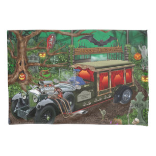 GRAVEYARD GHOST TOURS PILLOW CASE