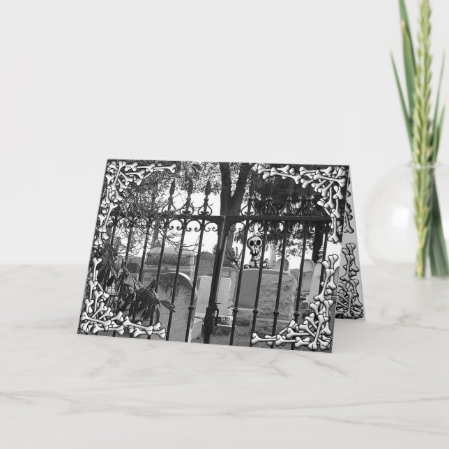 Graveyard Greetings! - Greeting Card #4 (Front)