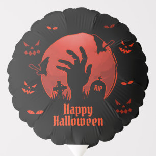 Graveyard Moon Halloween Balloon
