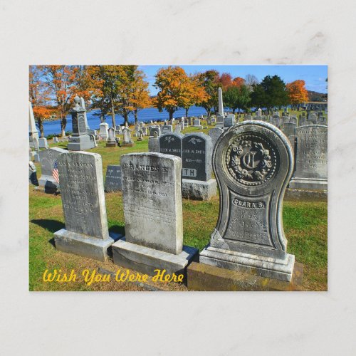 Graveyard Postcard