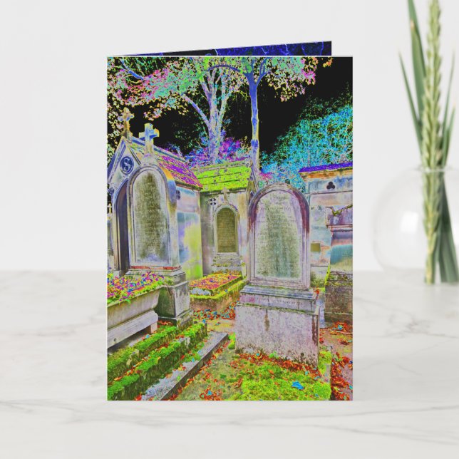 Graveyard- Protection Blessing & Explanation Card (Front)