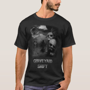 Graveyard Shift Short-Sleeve Unisex T-Shirt for men and women to