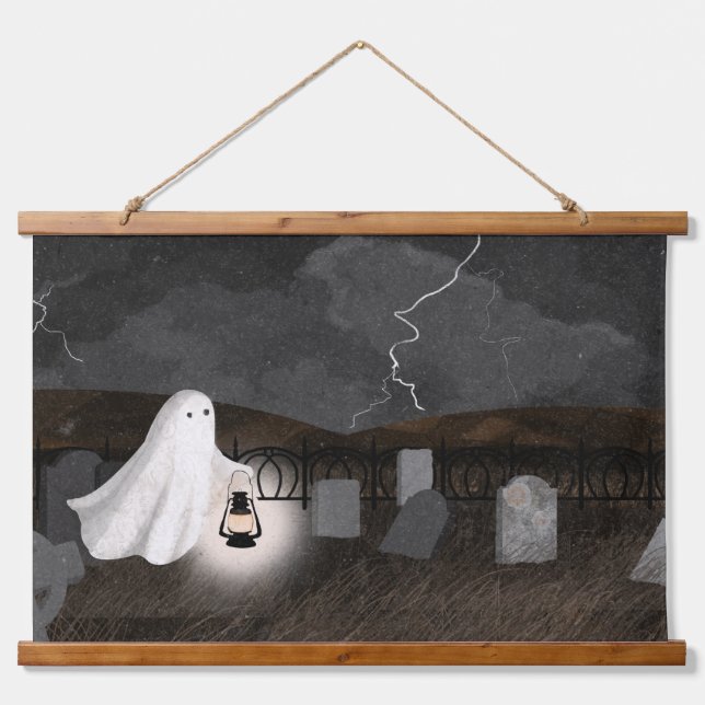 Graveyard Shift Hanging Tapestry (Front)