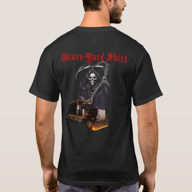 Graveyard Shift T-Shirt (Back)