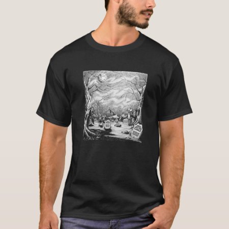 Graveyard Witch T-shirt