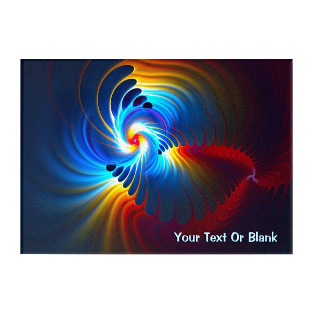 Gravitational Blueshift Acrylic Print (Front)