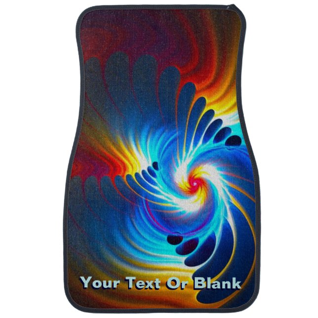 Gravitational Blueshift Car Mat (Front)