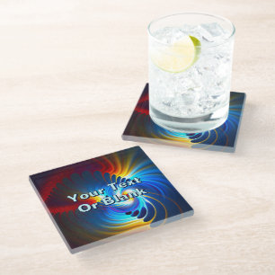 Gravitational Blueshift Glass Coaster