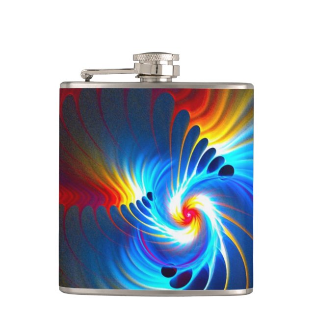 Gravitational Blueshift Hip Flask (Front)