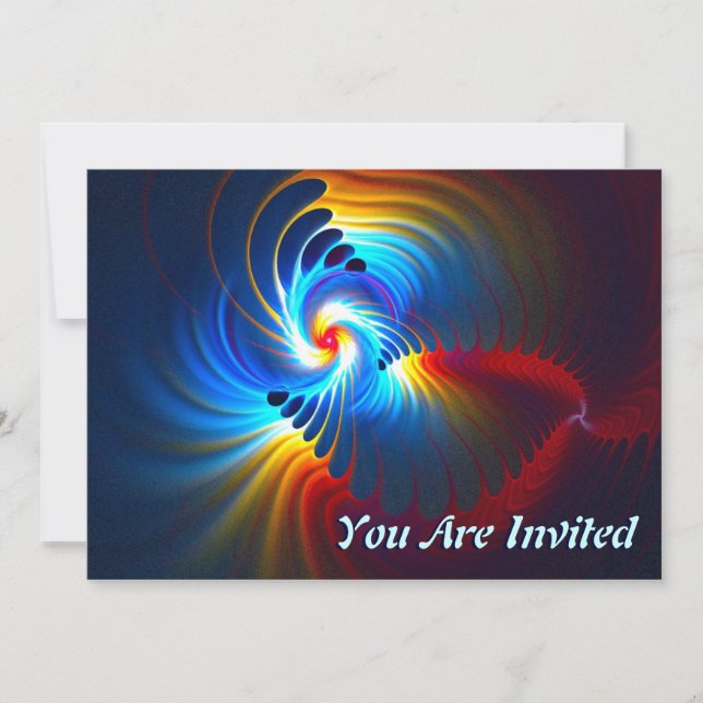 Gravitational Blueshift Invitation (Front)