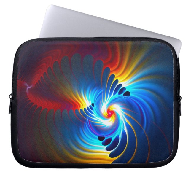 Gravitational Blueshift Laptop Sleeve (Front)