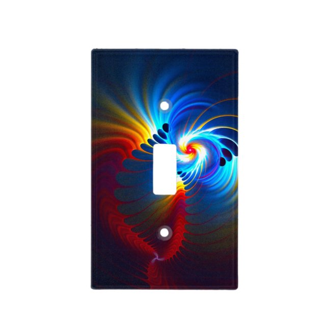 Gravitational Blueshift Light Switch Cover (Front)