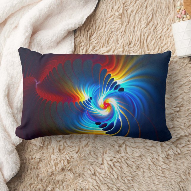 Gravitational Blueshift Lumbar Pillow (Blanket)