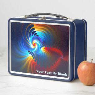 Gravitational Blueshift Metal Lunch Box