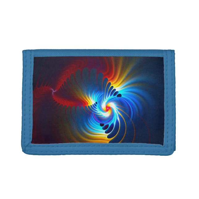 Gravitational Blueshift Trifold Wallet (Front)