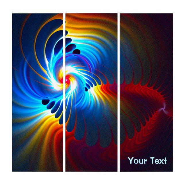 Gravitational Blueshift Triptych (Front)