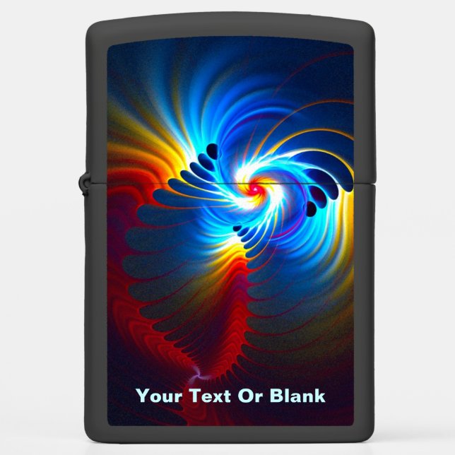 Gravitational Blueshift Zippo Lighter (Front)