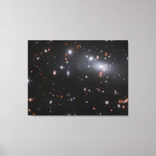 Gravitational Lensing   Galaxy Cluster RX J2129    Canvas Print