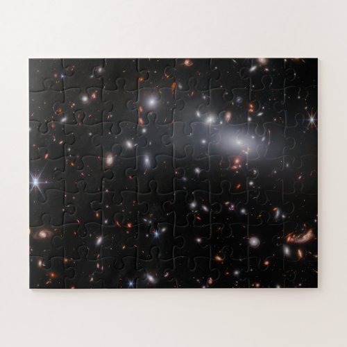 Gravitational Lensing  Galaxy Cluster RX J2129   Jigsaw Puzzle