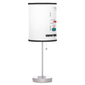 Gravitational Waves Found Inside Spectrum Table Lamp (Left)