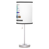 Gravitational Waves Found Inside Spectrum Table Lamp (Right)