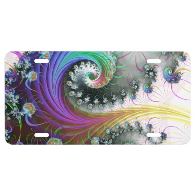 Gravities Rainbow License Plate (Front)