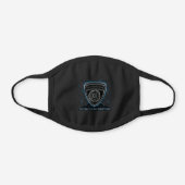 Graviton Motors Electrifying Black Cotton Face Mask (Front)