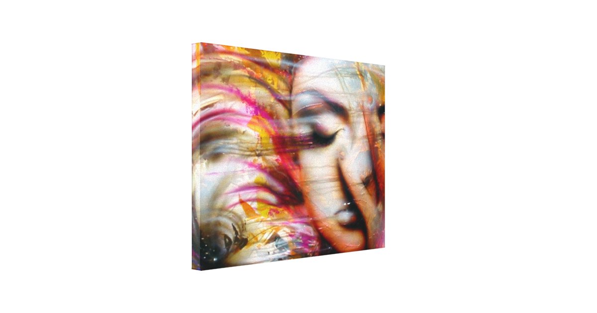 "Gravity..." ArteKaos Wrapped Canvas Print