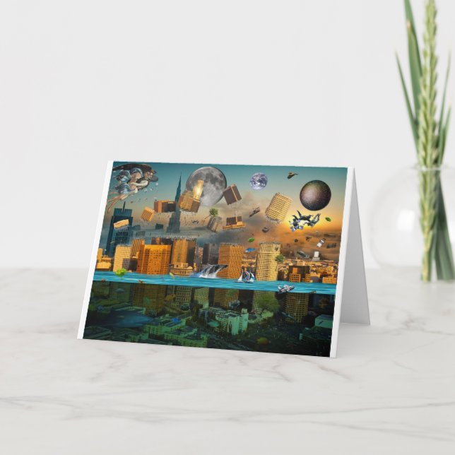 Gravity Confusion City Under Siege Card (Front)