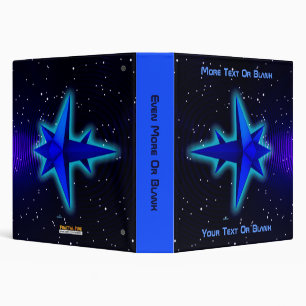 Gravity Drive Spacecraft 3 Ring Binder