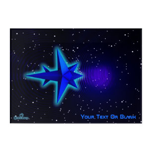 Gravity Drive Spacecraft Acrylic Print