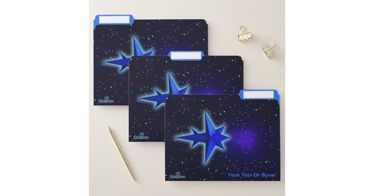 Gravity Drive Spacecraft File Folder | Zazzle