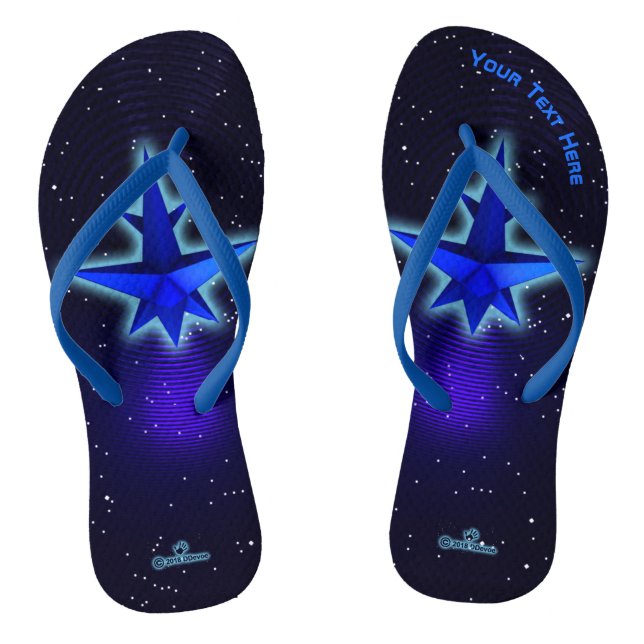 Gravity Drive Spacecraft Flip Flops (Footbed)