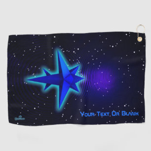 Gravity Drive Spacecraft Golf Towel