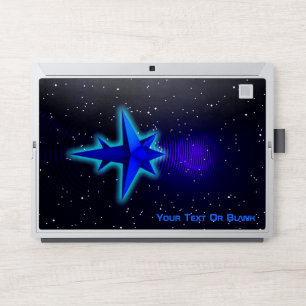 Gravity Drive Spacecraft HP Laptop Skin