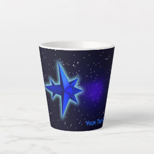 Gravity Drive Spacecraft Latte Mug
