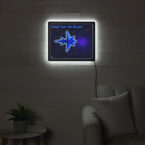 Gravity Drive Spacecraft LED Sign