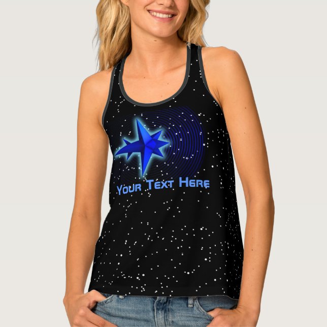 Gravity Drive Spacecraft Tank Top (Front)