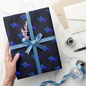 Gravity Drive Spacecraft Wrapping Paper