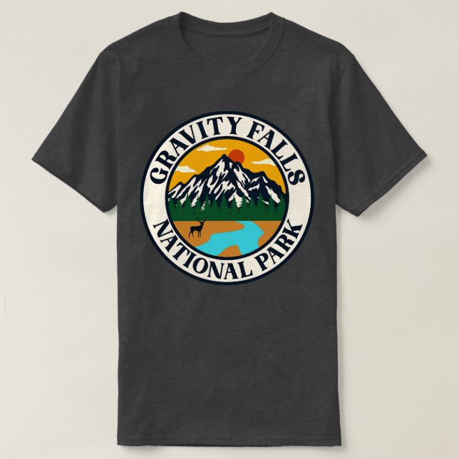 Gravity falls national park 1 T-Shirt (Design Front)