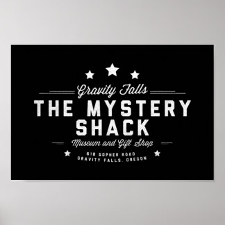 Gravity Falls The Mystery Shack Poster