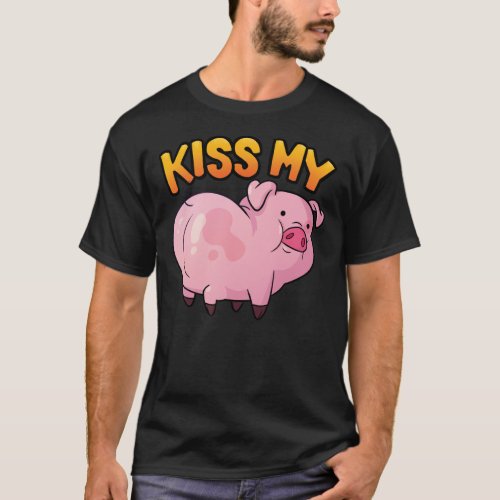 Gravity Falls _ Waddles the Pig Sticker T_Shirt