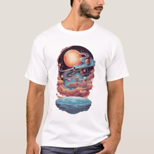 Gravity_Inspired T_Shirt Designs for Cosmic Explor