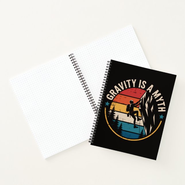 Gravity Is A MYTH Notebook (Inside)