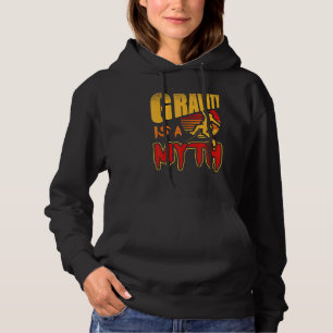 Gravity Is A Myth Rock Climbing Climber Hoodie