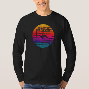 Gravity Is For The Weak Retro Colors High Jump T-Shirt